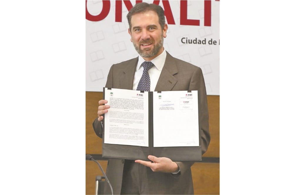 Lorenzo Córdova destacó las normas de paridad del INE. Foto: ARCHIVO EL UNIVERSAL