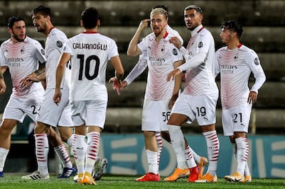 El AC Milan califica a la Europa League tras una tanda de 24 penaltis