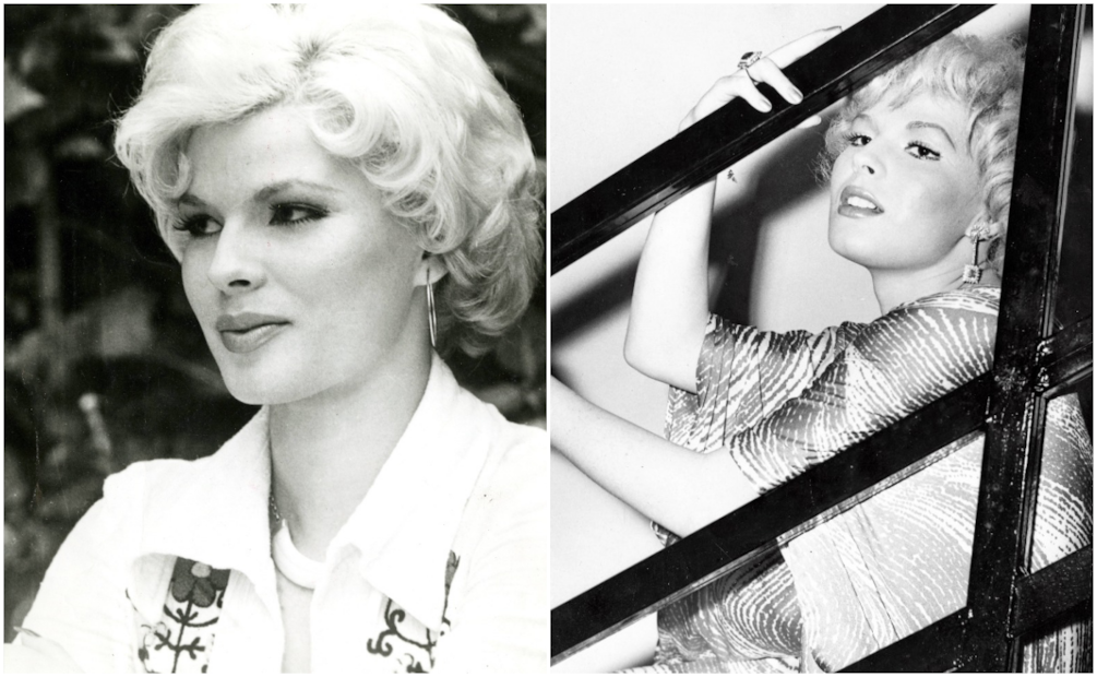 Angélica Chaín al estilo Marilyn Monroe.
Foto: Especial/Hemeroteca EL UNIVERSAL.