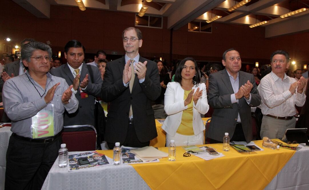 El Consejo Nacional del PRD se pronunciaron por la planilla Basave-Mojica. /Carlos Mejía - EL UNIVERSAL