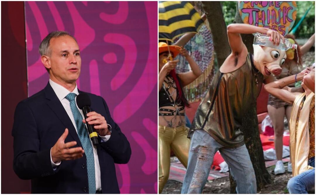 Hugo López-Gatell alerta por consumo de drogas en raves. Foto: Presidencia