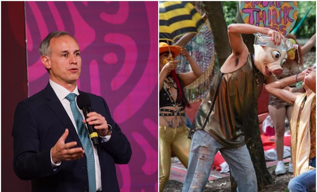 Hugo López-Gatell alerta por consumo de drogas en raves. Foto: Presidencia