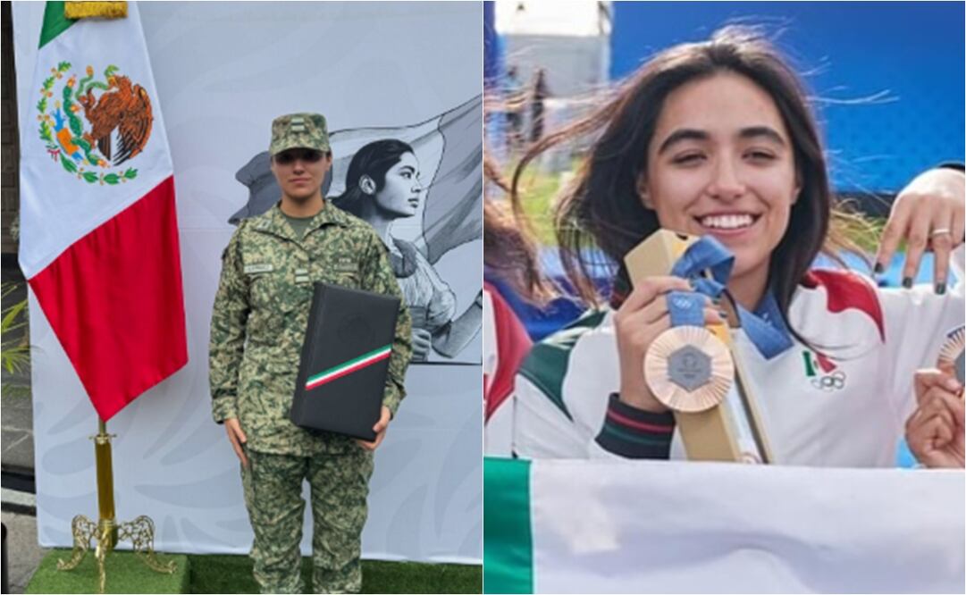 FOTO: ESPECIAL - Ana Paula Vázquez, medallista olímpica recibe ascenso en el Ejército Mexicano