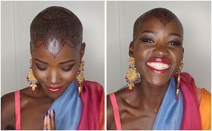 Lupita Nyong'o revela historia detrás de tatuaje en la cabeza: “atrévete a buscar la belleza en otras formas”