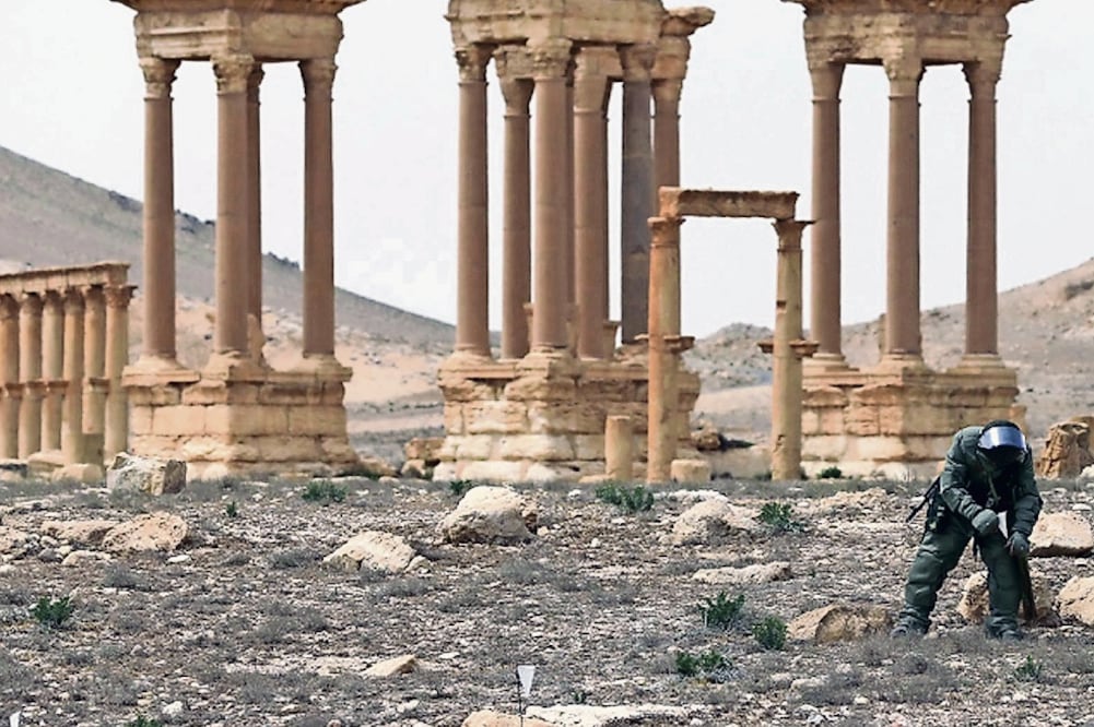 Sitios de ciudades como Palmira son reconstruidos en 3D (VADIM SAVITSKY. EFE)