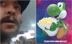 VIDEO: Critican a hombre tras exigir producto de Super Mario Galaxy en cine de México; lo bautizan como “Lord Palomera”