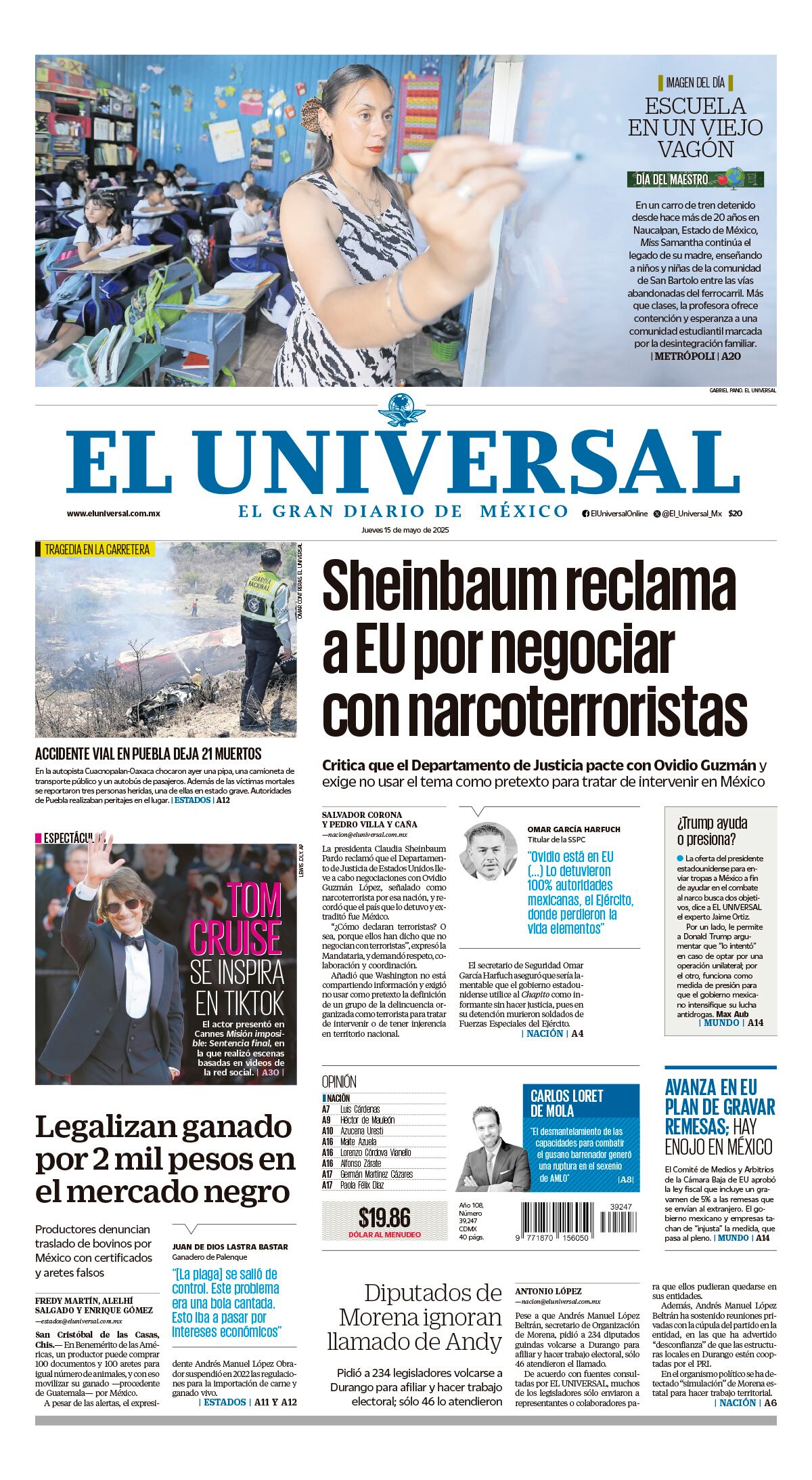 Portada impresa