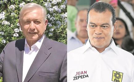 La reunión secreta de AMLO y Zepeda