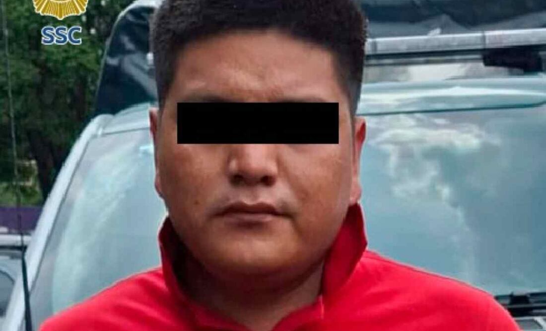 Detención de hombre por robo en Álvaro Obregón / Foto: Especial