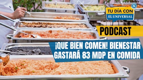 Bienestar gastará 83 mdp en comida para reuniones | TU DÍA CON EL UNIVERSAL 🗞️