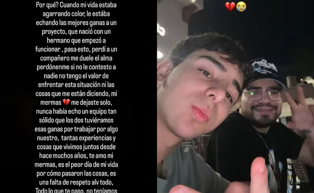 Alejandro Fierro, influencer que transmitía con César Gastélum envía conmovedor mensaje. Foto: Redes sociales