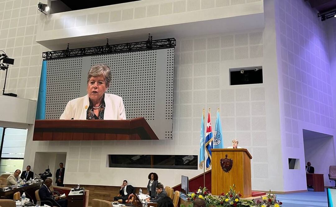 Alicia Bárcena asiste a Cumbre del G77 en Cuba. Foto: SRE