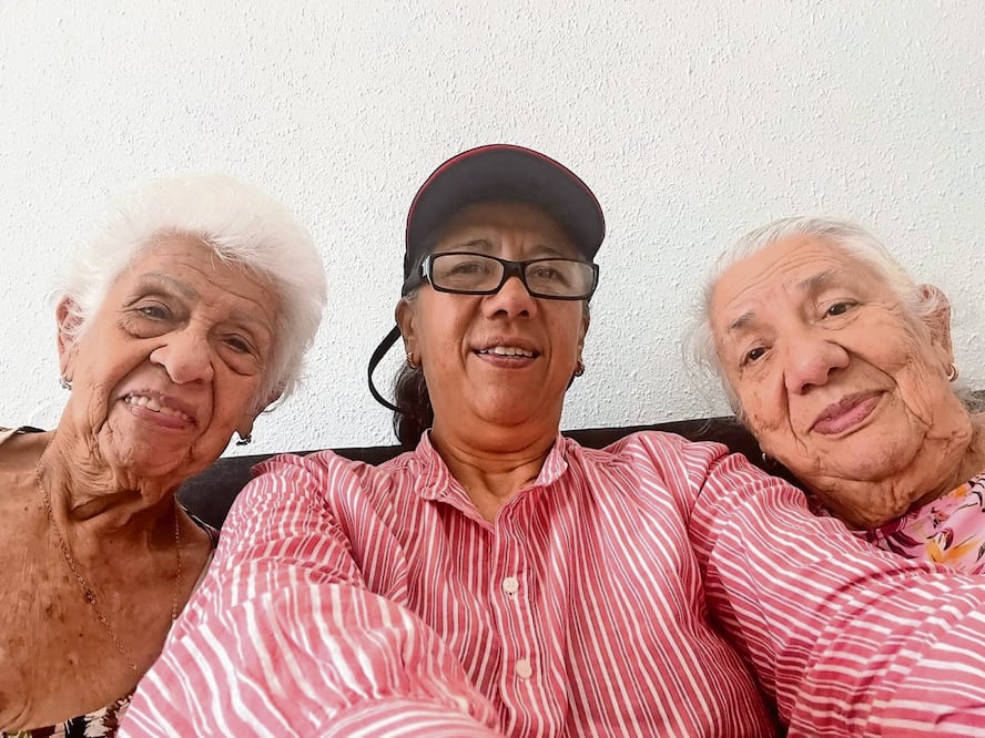 Laura Hernández y tres miembros de su familia tenían previsto su vuelo. Foto: Especial