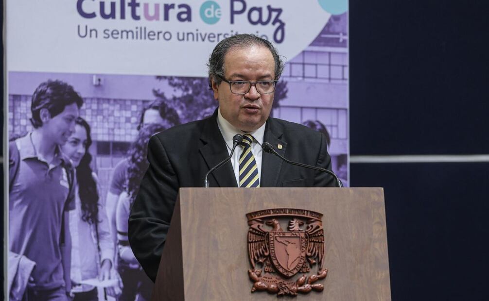 Leonardo Lomelí Vanegas, rector de la UNAM. Foto: Gabriel Pano/ EL UNIVERSAL
