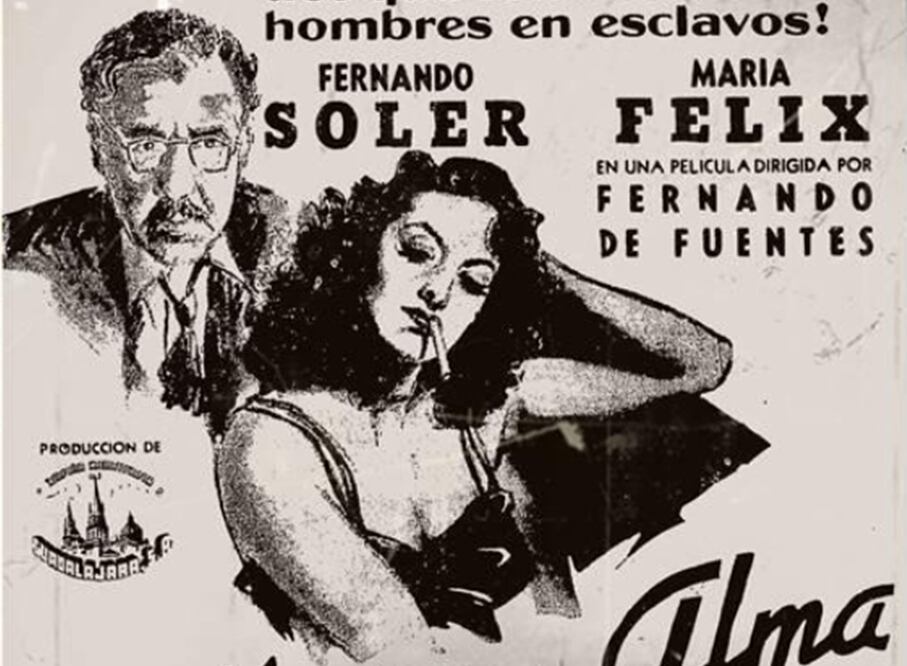 Poster of "The Soulless Woman" - Photo: Newspaper library of EL UNIVERSAL