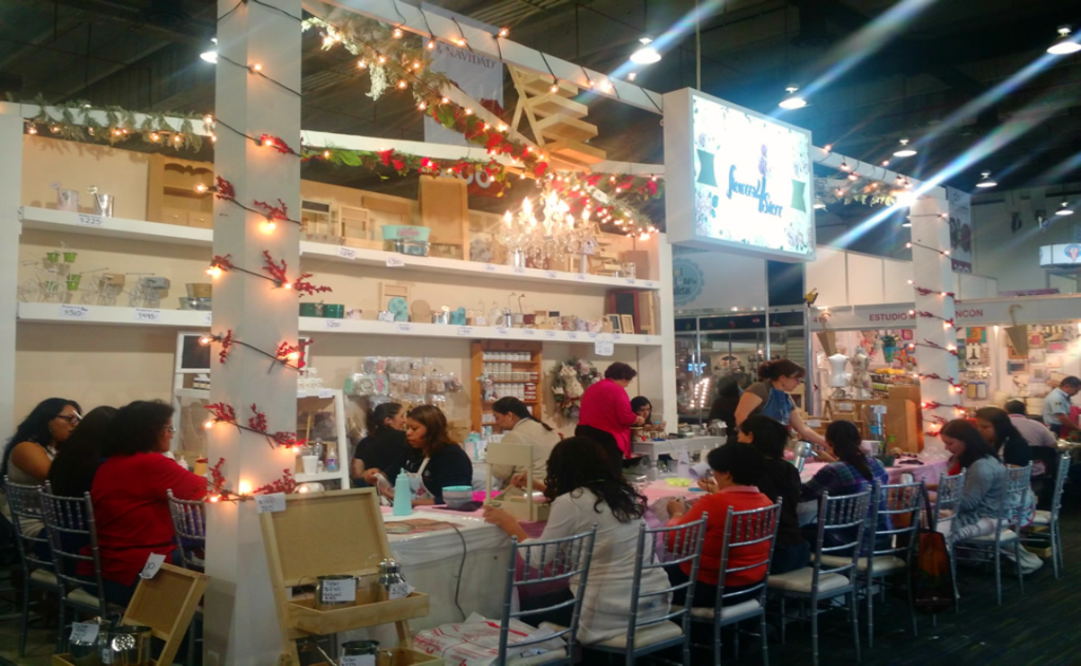 Expo Manualidades y Navidad organizó el taller 'Pensar, Sentir, Actuar para Crear'