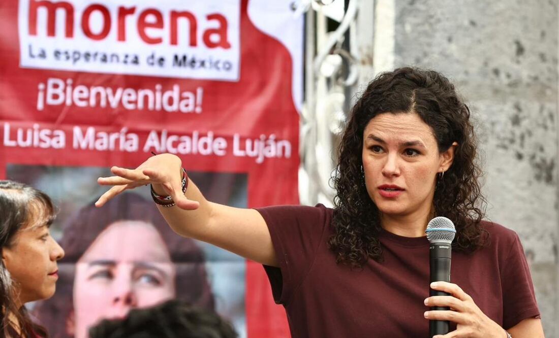 Luisa María Alcalde realizará su asamblea seccional como mentora en la Plazuela de la Candelaria de la alcaldía Coyoacán este domingo 31 de agosto de 2025. Foto: Berenice Fregoso/ EL UNIVERSAL