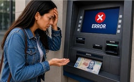 ¿Qué hacer si mi dinero se queda atascado en el cajero al momento de hacer un depósito?