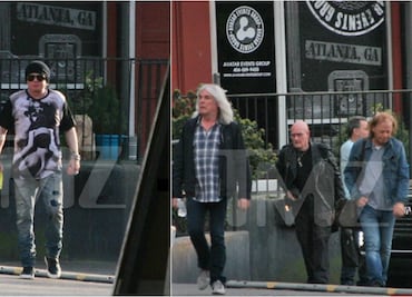 Axl Rose y AC/DC, las fotos del encuentro