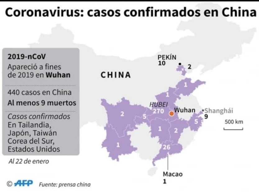 ¿Cómo se transmite el coronavirus o virus de Wuhan?