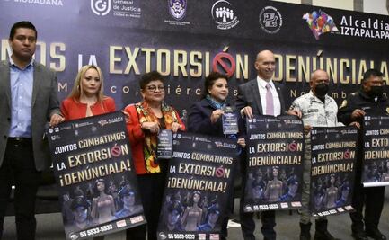 Iztapalapa impulsa campaña interinstitucional contra la extorsión 