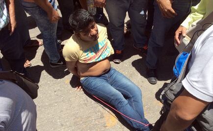 Somete CNTE a presunto agresor de maestro durante bloqueo en Chiapas