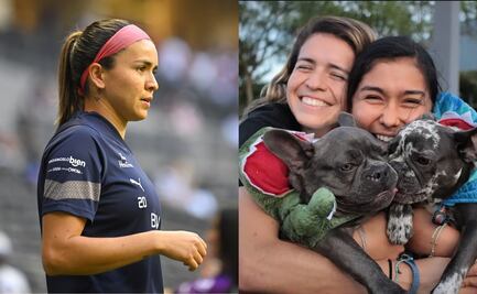 Jugadora de Rayadas le pide a su vecina guardar a sus perritos por la tormenta eléctrica en Monterrey