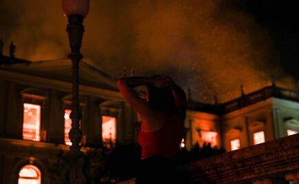 Se cumple un año del incendio en Museo Nacional de Brasil 