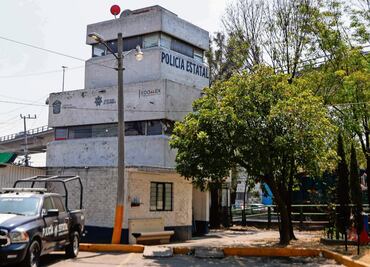 En el abandono los módulos de la policía de Naucalpan, Estado de México