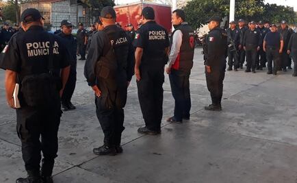 Aíslan a 42 policías municipales de Juchitán, por síntomas de Covid-19