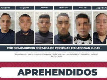 Arrestan a 6 policías por probable participación en desaparición forzada en BCS; jóvenes no han sido localizados desde junio