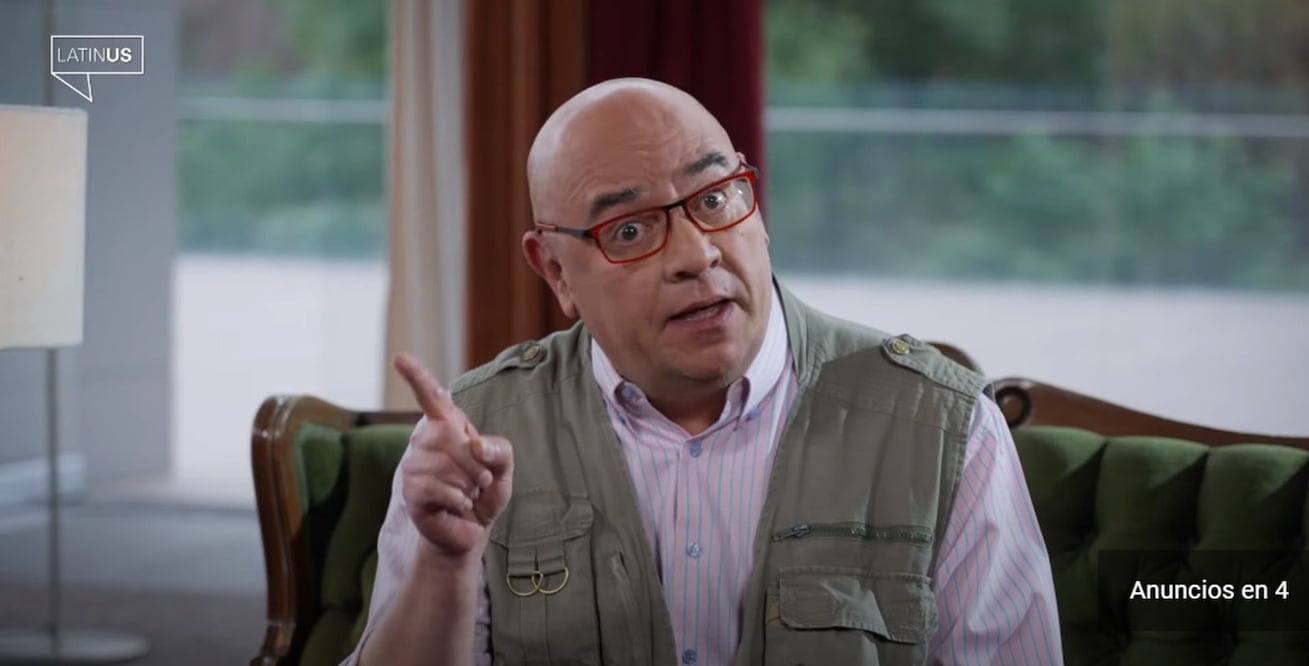 Captura de pantalla de Víctor Trujillo, explicando a su personaje, Brozo