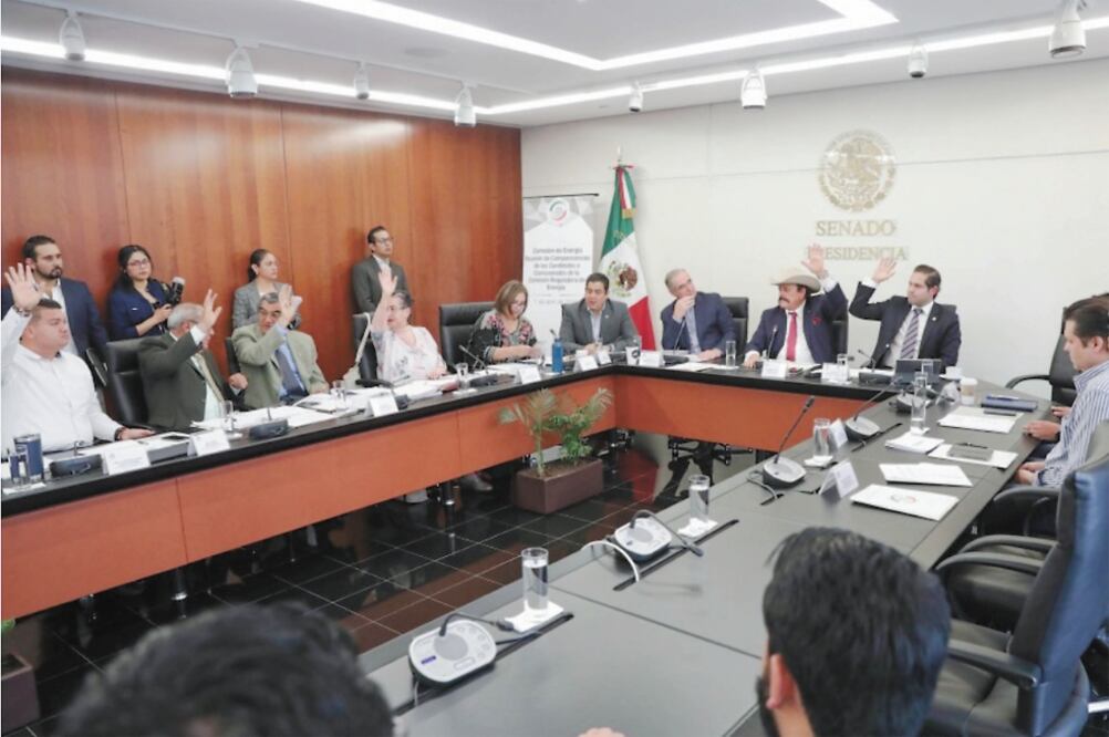 Las comparecencias de los 12 candidatos a la CRE se llevaron a cabo, por segunda ocasión, en el seno de la Comisión de Energía, en donde algunos de los aspirantes pidieron a los senadores estudiar el tema antes de cuestionar (SENADO)