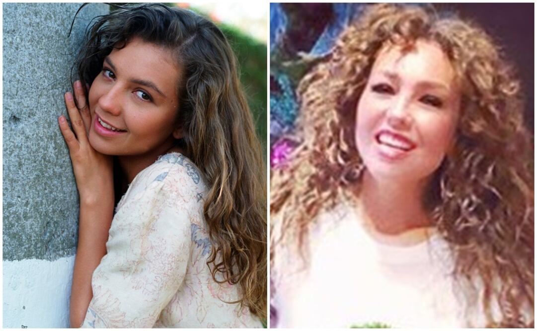 Cuando protagonizó "Marimar" en 1994 y la foto que compartió hace unas horas en Instagram. 