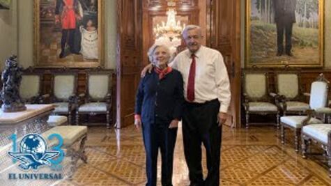 Me conmueve su cercanía con la gente: Poniatowska tras reunirse con AMLO 