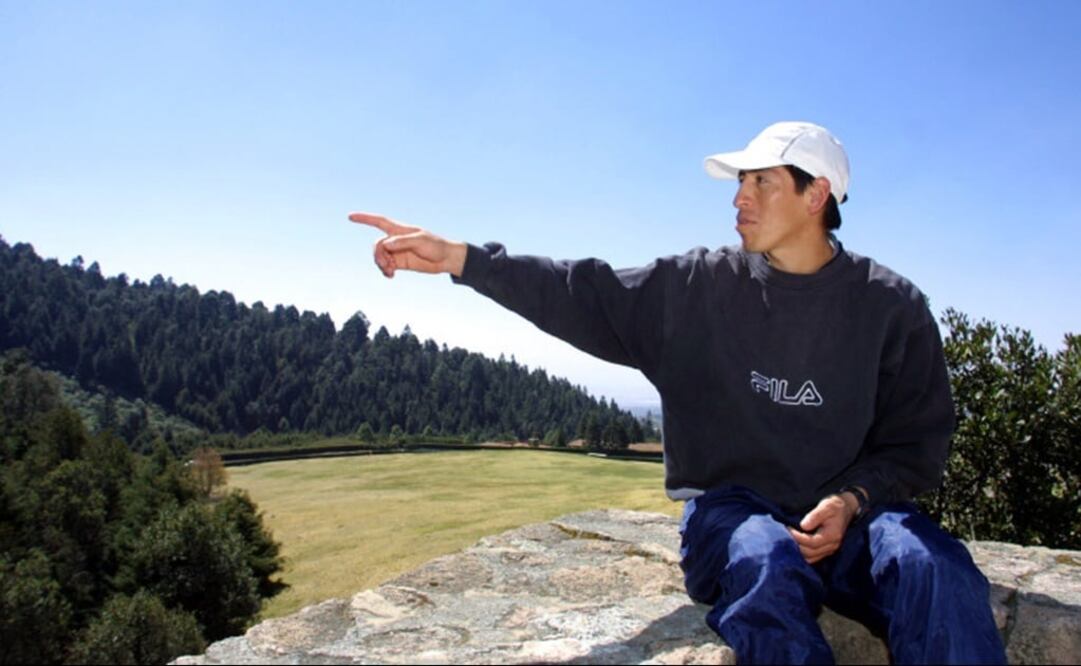 Noé Hernández previo a un entrenamiento. Archivo El Universal 