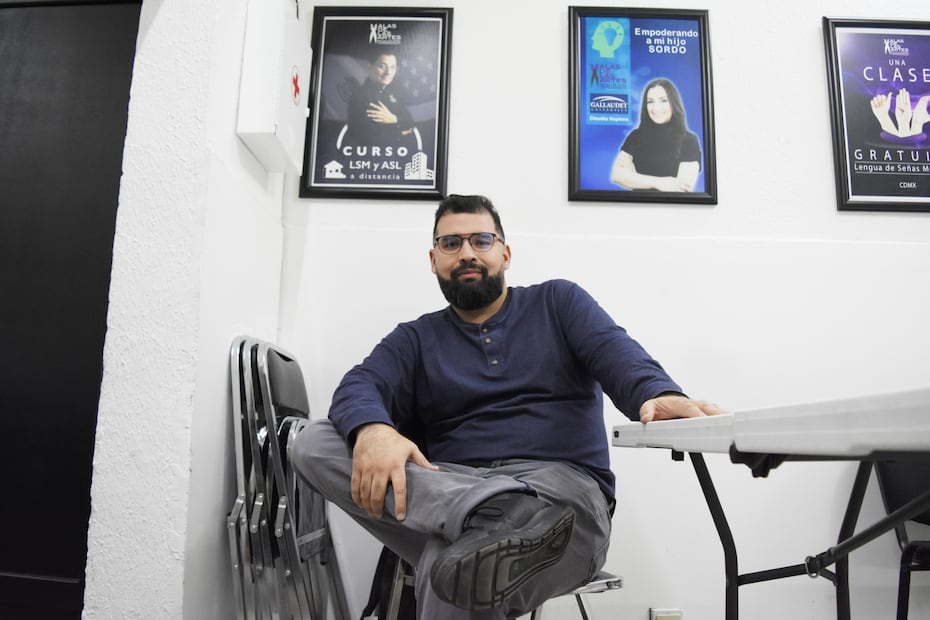 Salvador Alejandro Gallardo Enríquez, director de Alas de las Artes. Foto: Eduardo Castañeda EL UNIVERSAL