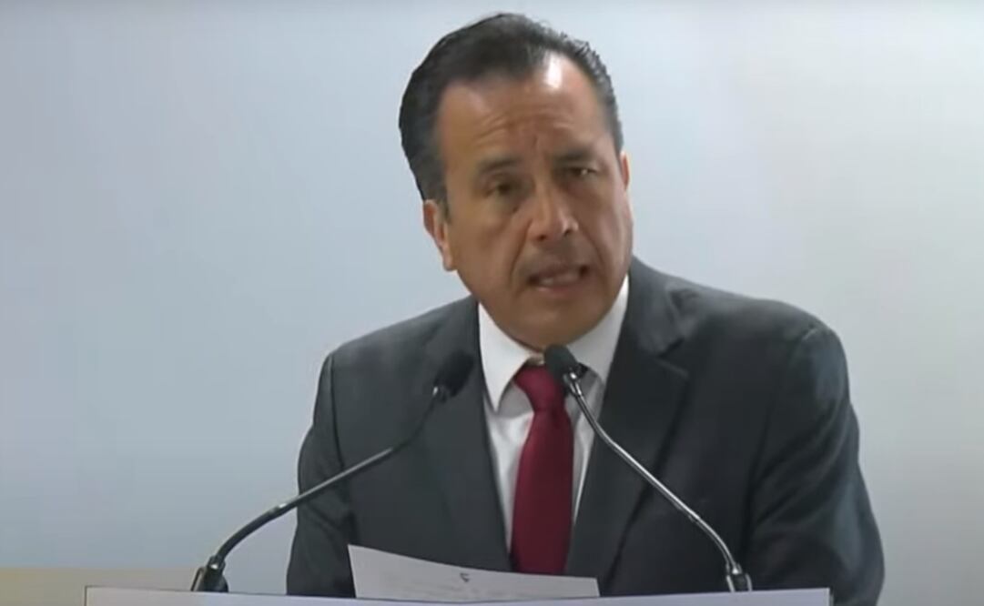 Cuitláhuac García participó en las fotos sobre la reforma al Poder Judicial. Foto: Captura