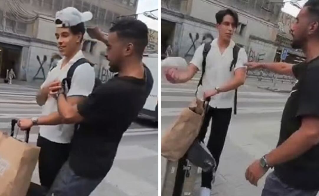 La escena, transmitida en vivo para miles de sus seguidores, mostró cómo un grupo de personas intentó despojarlo de sus pertenencias en las inmediaciones de la estación central de trenes.
Foto: Captura de pantalla en TikTok