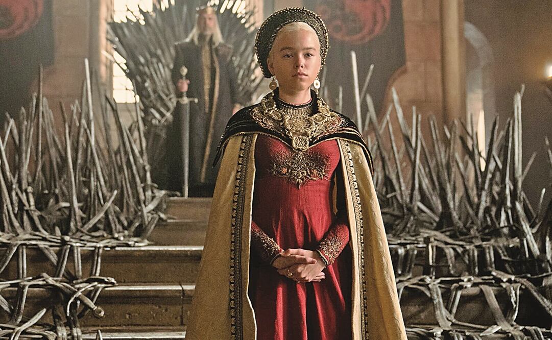 Milly Alcock (en la imagen) y Emma D’Arcy darán vida a la princesa Rhaenyra en diferentes etapas.
