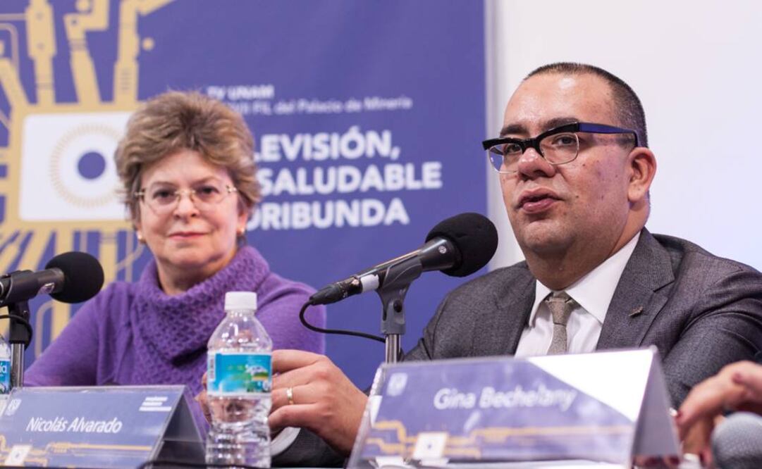 Alvarado participó en la mesa “Televisión, la saludable moribunda” en el marco del encuentro literario. (FOTO: Germán Espinosa / EL UNIVERSAL)