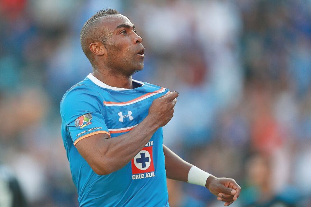 Joffre Guerrón, jugador de Cruz Azul (ARCHIVO EL UNIVERSAL)