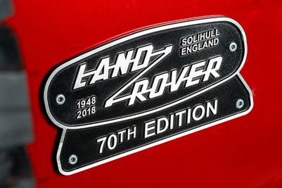 Land Rover lanza una edición limitada del Defender por su 70 aniversario 