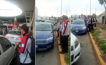Remiten a 13 autos Uber por hacer base en aeropuerto