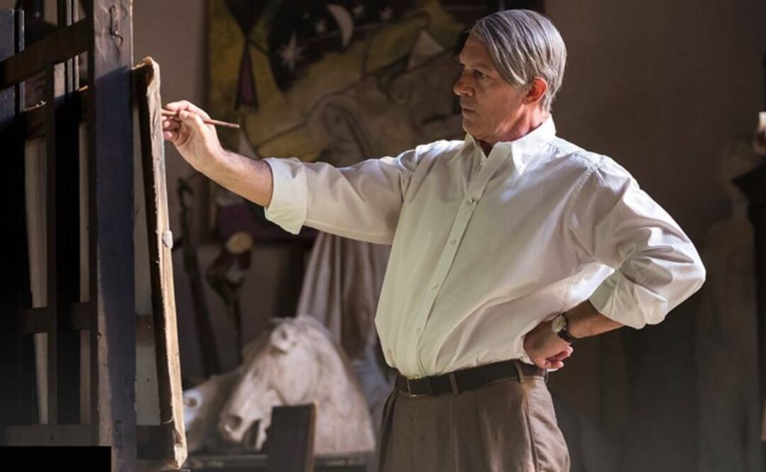 Antonio Banderas encarna al artista. FOTO: Especial