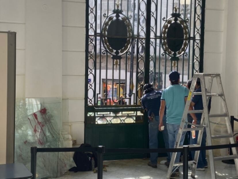 Acuerdan diputados locales no levantar denuncias penales por destrozos en Congreso CDMX