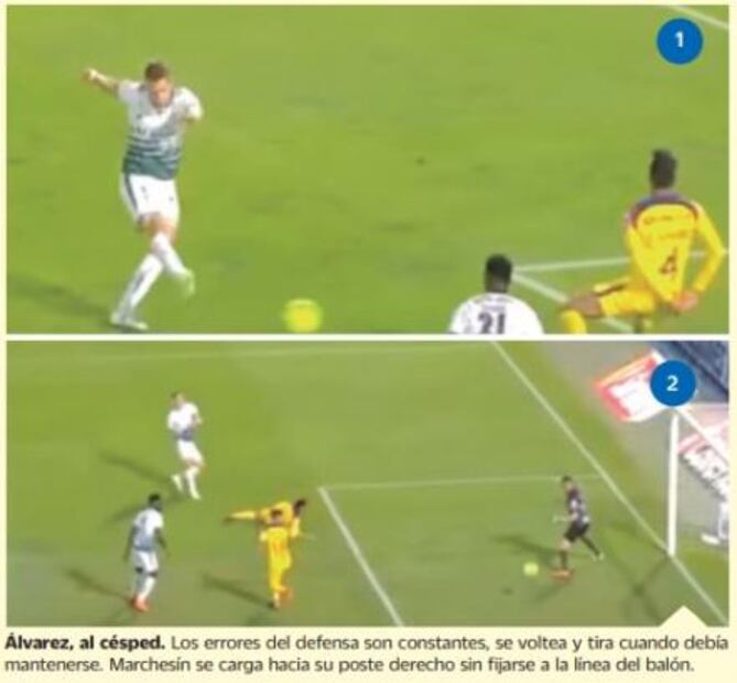 Apatía táctica desploma al América