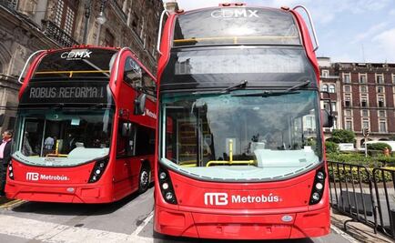 First Metrobús double deck units presented