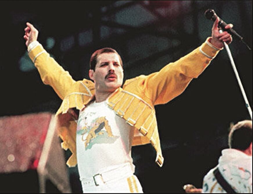 Este año se cumplen 25 de la muerte del cantante de la banda inglesa Queen (ARCHIVO EL UNIVERSAL)