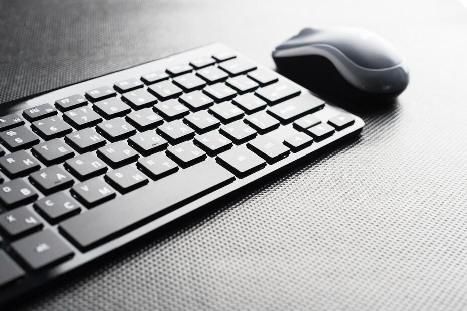 Teclado de la computadora. Foto: Freepik